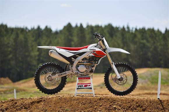 New Yamaha YZ450F 70th Anniversary Edition