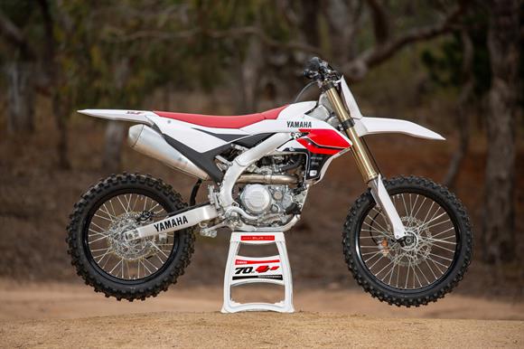 New Yamaha YZ450F 70th Anniversary Edition