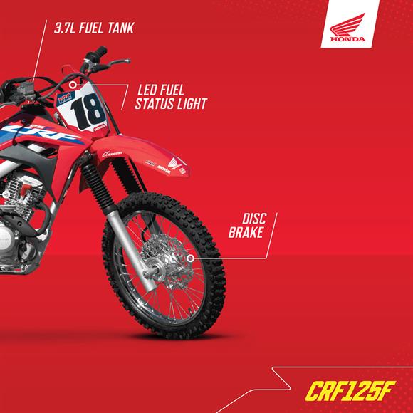 New Honda CRF125F