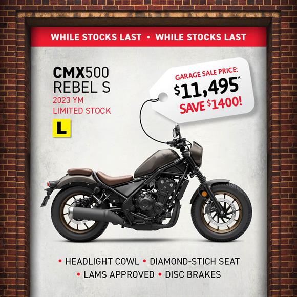 Honda CMX500A2 Rebel S 2023