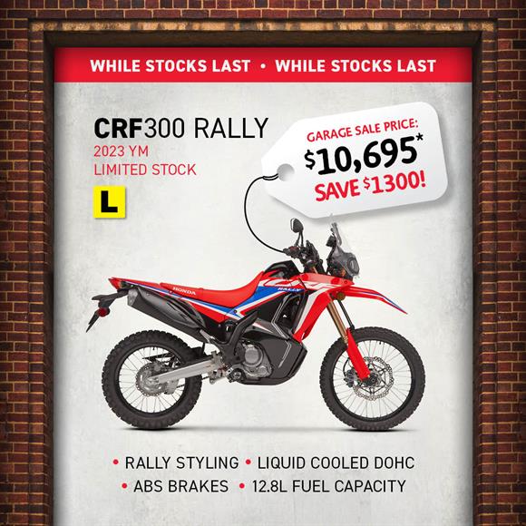 Honda CRF300LR Rally 2023