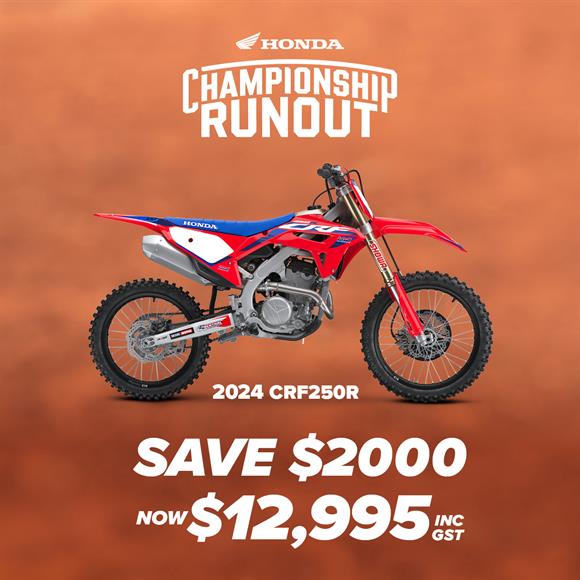 2024 Honda CRF250R Demo