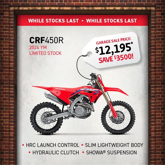 Honda CRF450R 2024