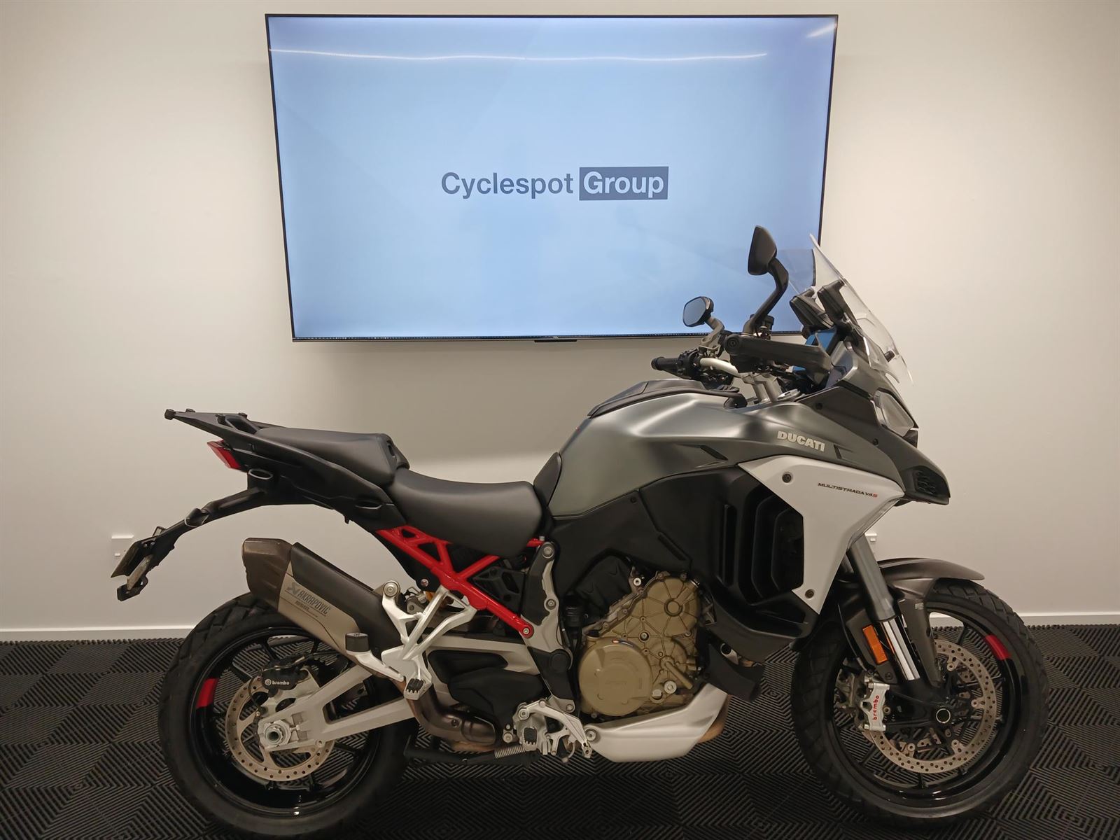 Ducati Multistrada V4S EX Demo SPORT PACK RADAR 2023 Cyclespot Leading Motorcycle Dealership in Wellington