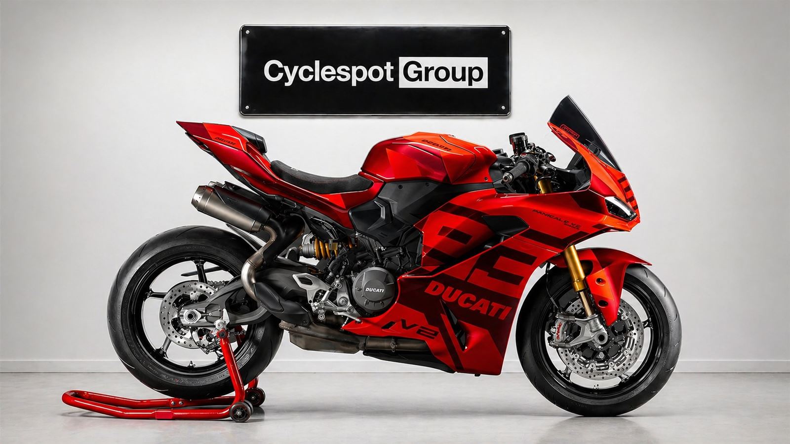 Ducati Panigale V2 Special Edition MM93 2026 - Cyclespot Leading