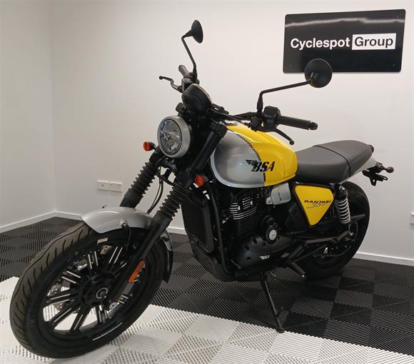 New BSA Bantam Victor Yellow