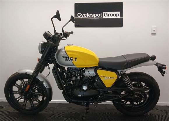New BSA Bantam Victor Yellow