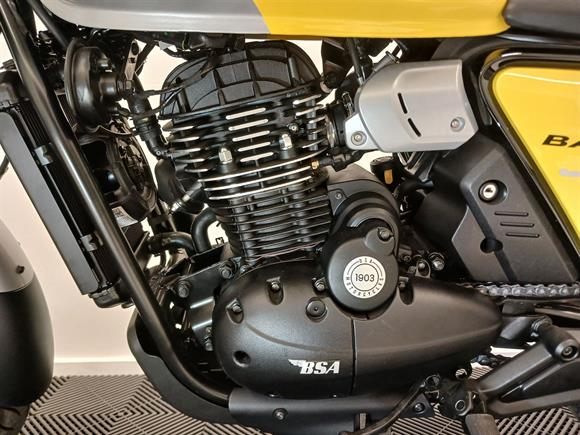 New BSA Bantam Victor Yellow