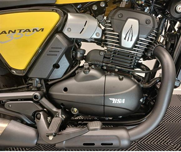 New BSA Bantam Victor Yellow