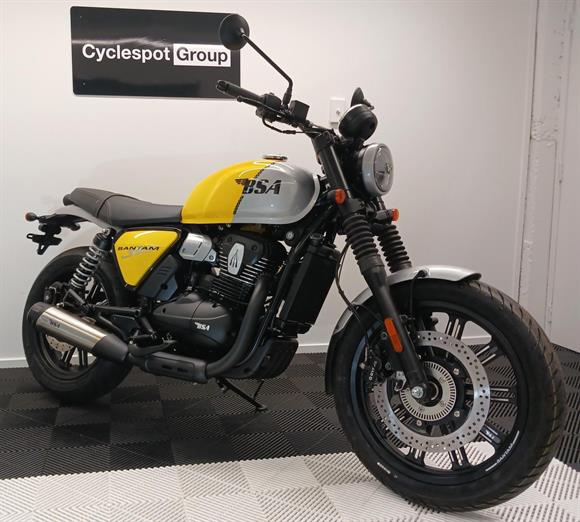 New BSA Bantam Victor Yellow