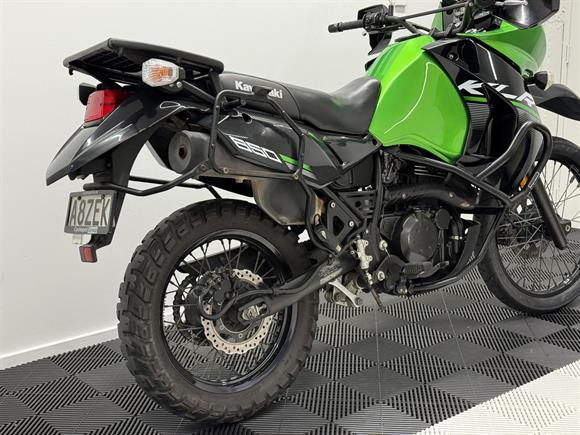 2015 Kawasaki KLR 650 Enduro with Luggage