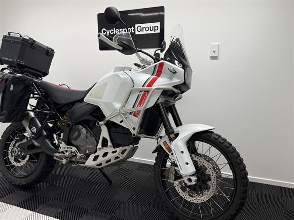 2023 Ducati Desert X with Luggage