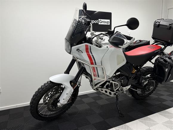 2023 Ducati Desert X with Luggage