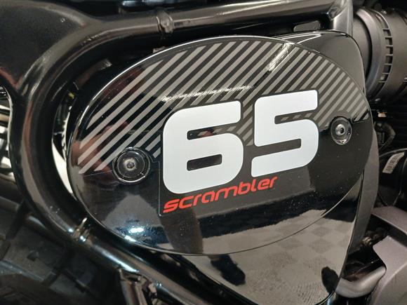 New BSA Scrambler Raven Black