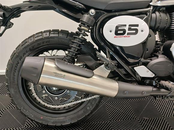 New BSA Scrambler Victor Yellow