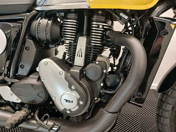 New BSA Scrambler Victor Yellow