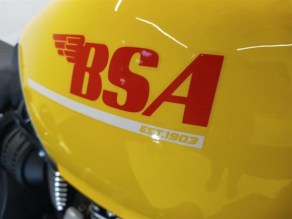 New BSA Scrambler Victor Yellow