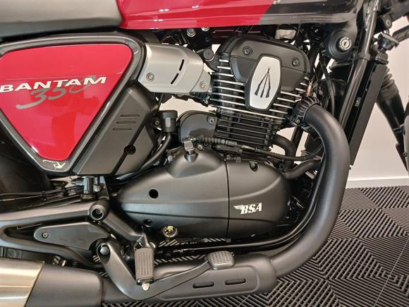 New BSA Bantam Firecracker Red