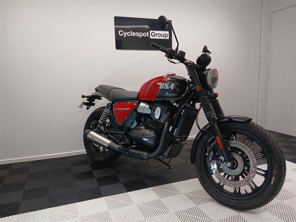 New BSA Bantam Firecracker Red