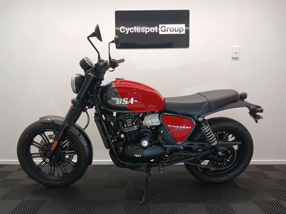 New BSA Bantam Firecracker Red