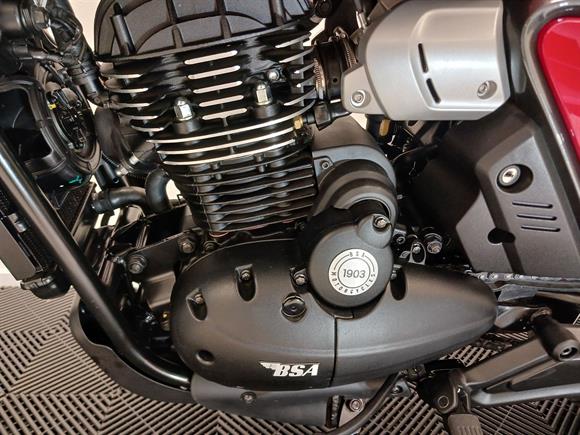 New BSA Bantam Firecracker Red