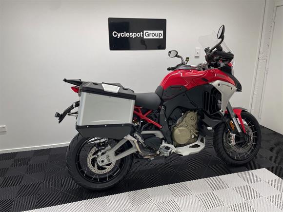 New Ducati Multistrada V4 Rally Travel Radar