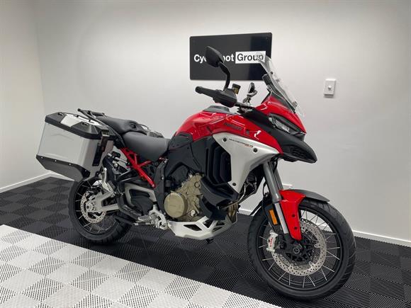 New Ducati Multistrada V4 Rally Travel Radar