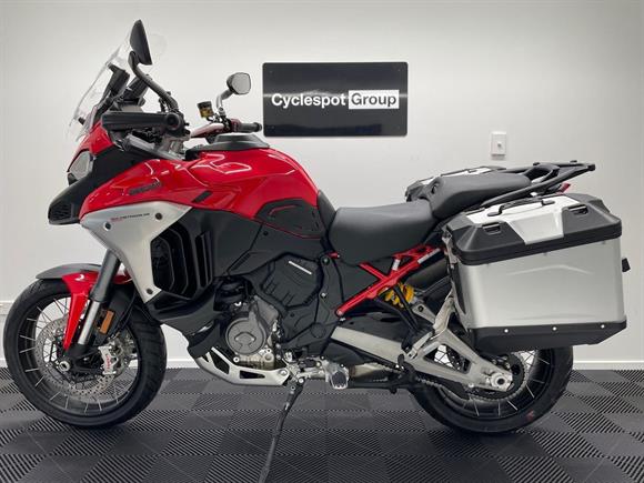 New Ducati Multistrada V4 Rally Travel Radar