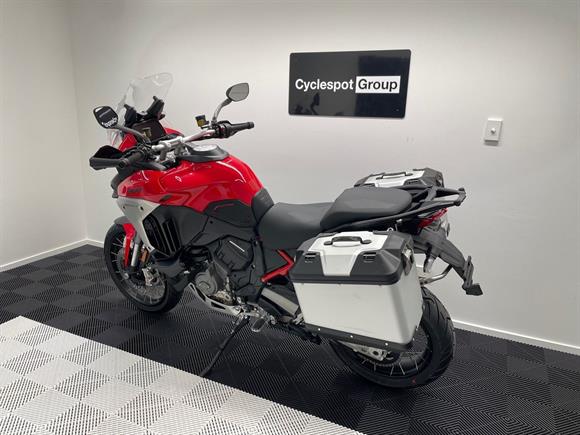 New Ducati Multistrada V4 Rally Travel Radar