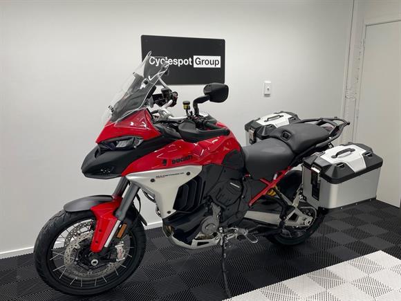 New Ducati Multistrada V4 Rally Travel Radar