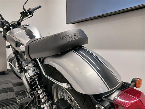 New BSA Gold Star Dawn Silver