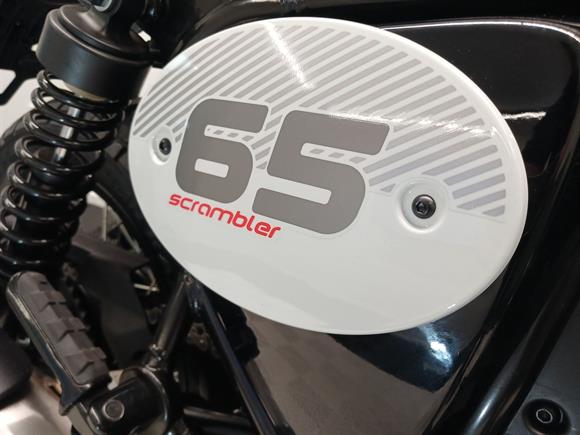 New BSA Scrambler Thunder Grey