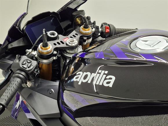 New Aprilia RSV4 Factory - Shakedown Indigo