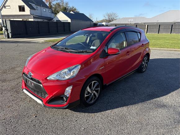 2016 Toyota Aqua 1.5 Hybrid X Urban Solid 5 Dr Hatch CVT 2WD (NHP10-AHXXBC-1)